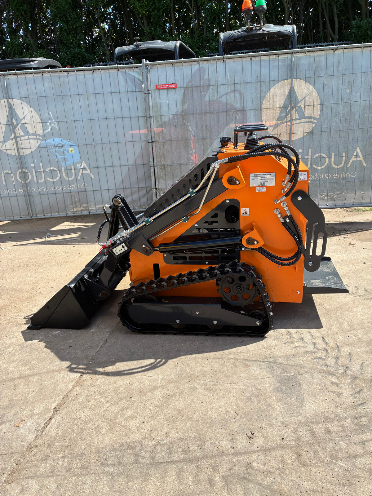 Skidsteer loader demo
