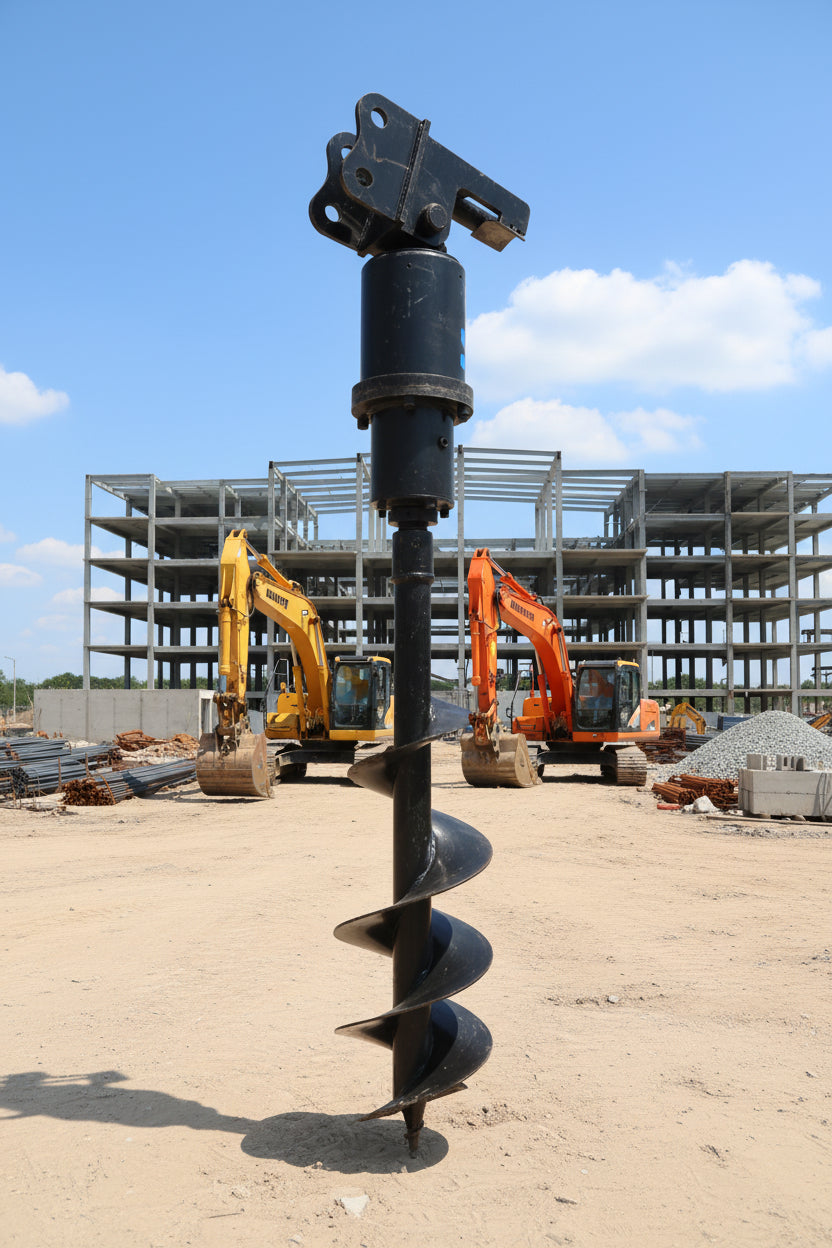 Grondboor hydraulish