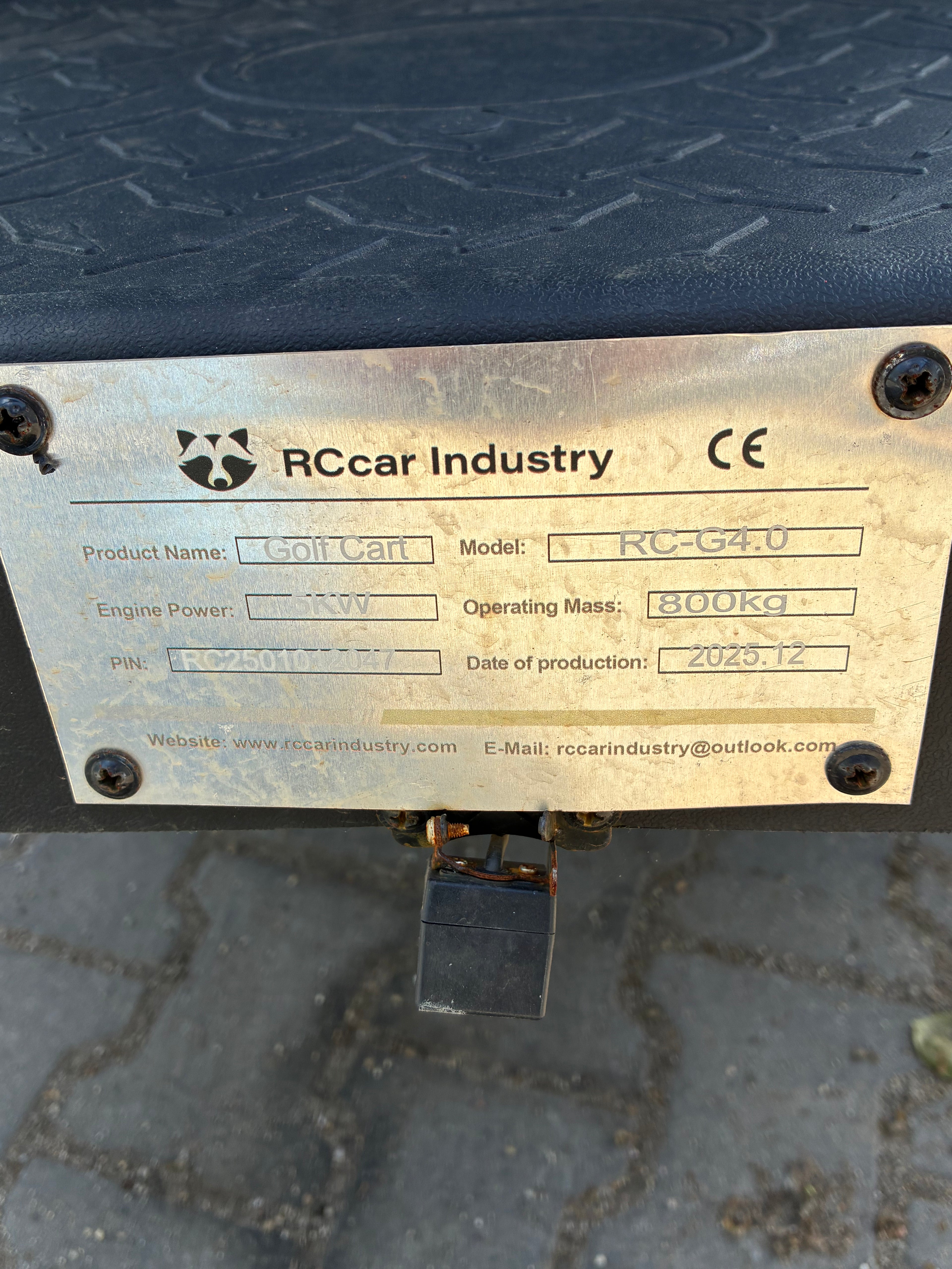 Golf Cart elektro 60V new